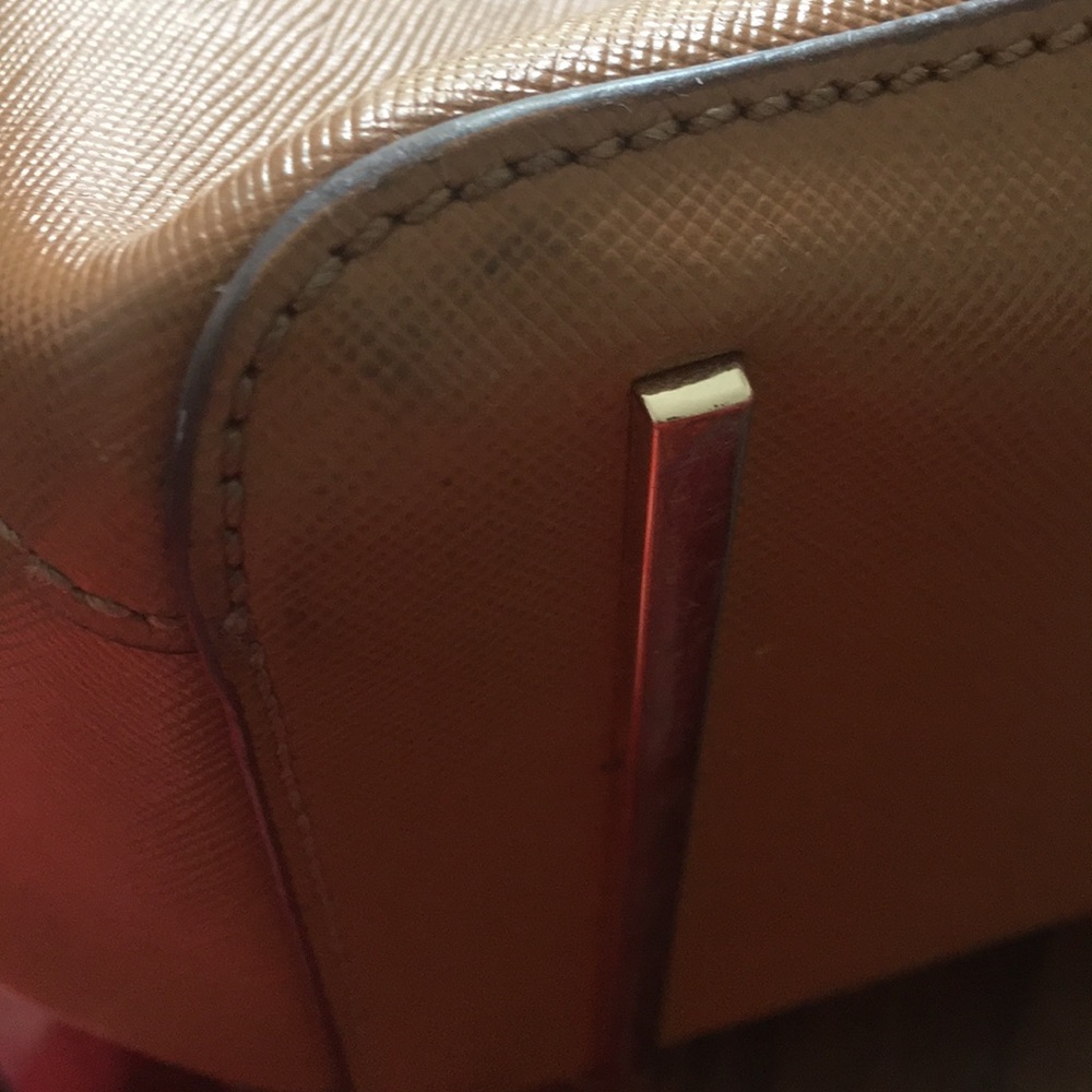 Authentic Tory Burch handbag/Crossbody-Camel Color - Picture 7 of 15